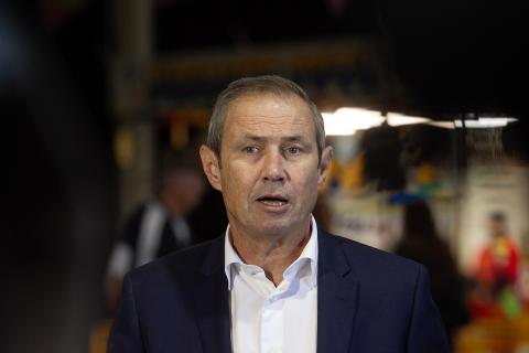 WA Premier Roger Cook. Tom Zaunmayr.