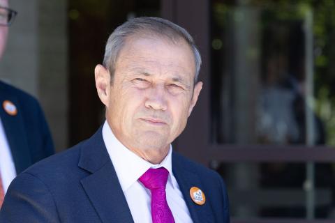 Roger Cook has recently announced his government will not legislate a 2030 emissions reduction target. Photo: Michael O'Brien