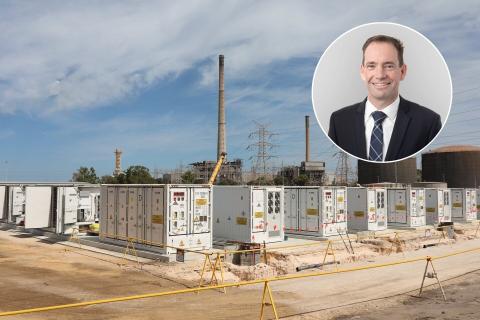 Synergy big battery kwinana and it's kurt baker