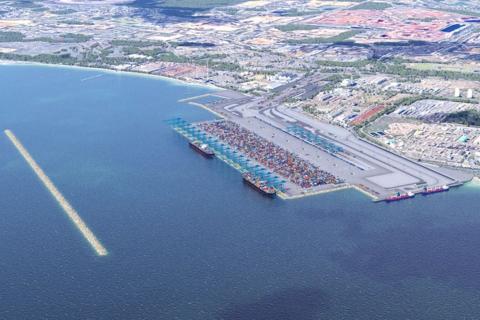 The proposed Westport will handle Perth's container trade.