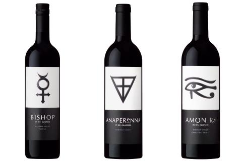 L-R: Glaetzer Bishop shiraz 2022, Anaperenna shiraz cabernet sauvignon 2022, Amon-Ra shiraz 2022.