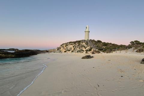 Bathurst Lighthouse on Rottnest Island.