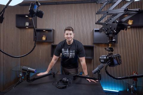 Ben Kosterich says teachers have a lot on their plate to keep up with digital and equipment updates. Photo: Michael O’Brien