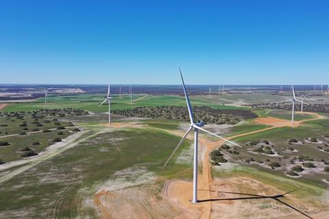 The expanded Warradarge wind farm will be the state's largest.
