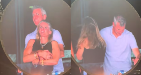 Astronomer CEO and Head of HR caught on the kiss cam at Coldplay concert