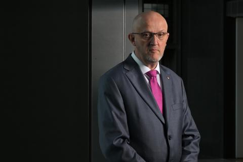 Australian Security Intelligence Organisation director-general of security Mike Burgess. Photo: AAP Image/Mick Tsikas