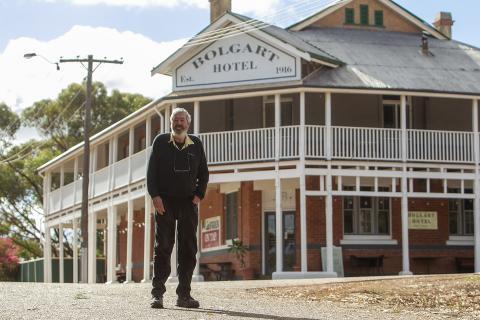 Bolgart Hotel publican Craig Wilkins. Photo: Tom Zaunmayr