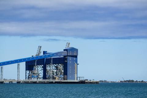CBH Group's Kwinana grain terminal. Photo: Tom Zaunmayr