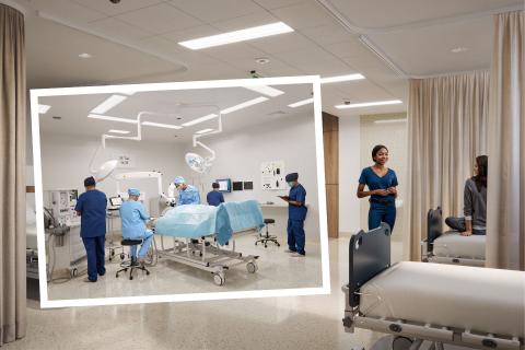 Renders of the proposed Lions Eye Institute redevelopment. Images: Hames Sharley