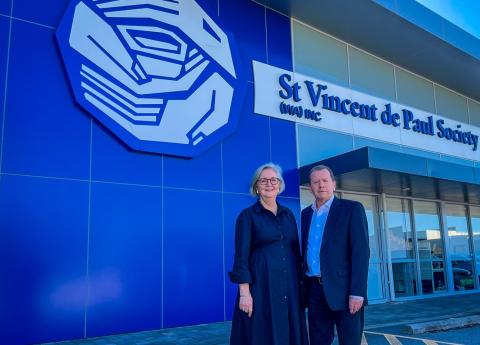 Ann Curran and Danny Coghlan