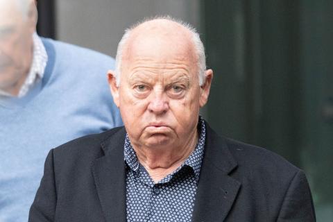 Peter Bartlett leaving the Supreme Court of WA. Photo: Michael O'Brien
