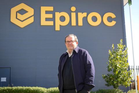 Wayne Sterley says Epiroc’s acquisitions have supported the growth of its core business in Australia. Photo: Michael O’Brien