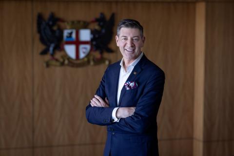 Basil Zempilas was City of Perth lord mayor until his election to state parliament.