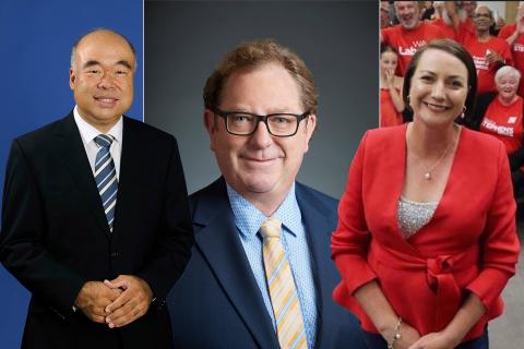 Ian Goodenough, Aussie Trump, and Rebecca Stephens are among candidates for councils this year