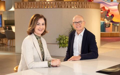 Cate Harman and Dale Alcock 