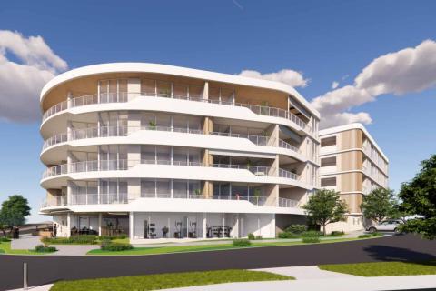 The proposed Jindalee apartments. Image: Proekt via DAP documents