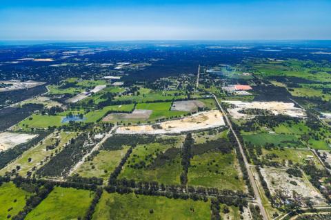 Nigel Satterley-led Satterley Property Group has sold a 108 hectare-superlot in Oldbury. Photo: CBRE