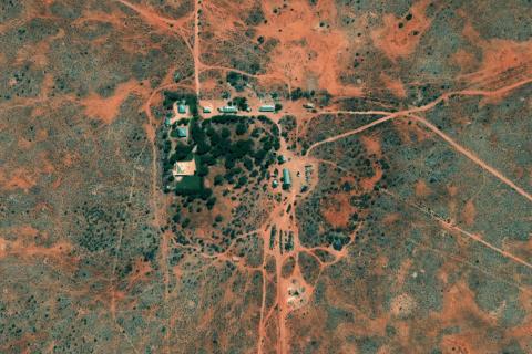 Rawlinna Station homestead. Photo: Google Maps