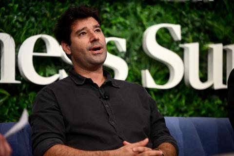 Canva founder Cliff Obrecht was among the largest donors to teal campaigns. Photo: AAP Image / BIANCA DE MARCHI.