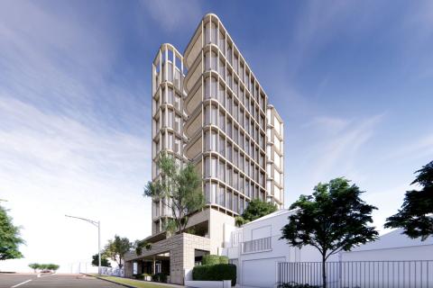 A render of the proposed Glyde Street development. Image: MJA Studio via Town of Mosman Park