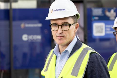 John Carey may struggle to convince private players to build low-yield social welfare housing projects. Photo: Michael O’Brien