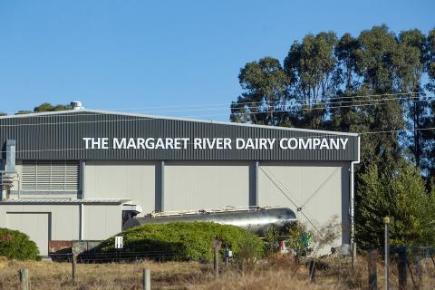 The Margaret River Dairy Company factory on Bussell Hwy. Photo: Tom Zaunmayr