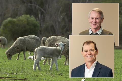 Overland Group chairman Andrew Young and CEO Neil Ferguson