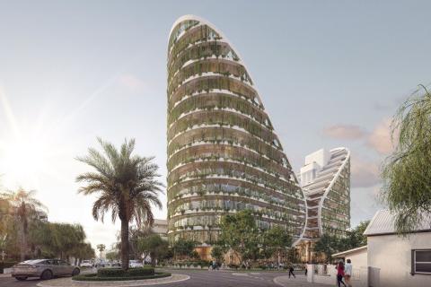 Hancock Prospecting plans to develop a business hub in West Perth. Image: Donaldson Boshard via SDAU