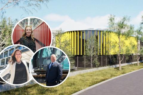 Main pic: CDC's proposed 200MW data centre.