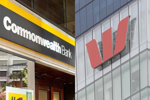 Commonwealth Bank, Westpac.