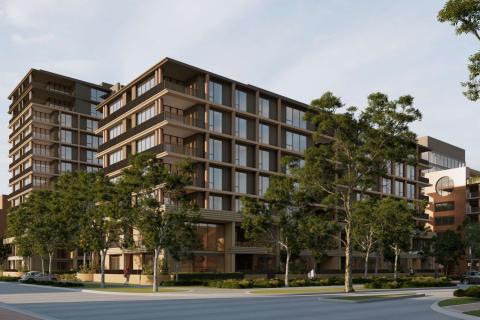 A render of the proposed Upham Street project in Subiaco. Image: Rothelowman via WAPC document