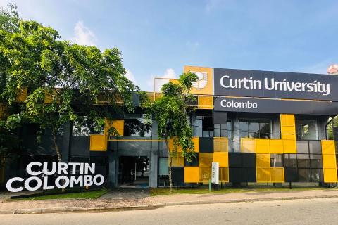 Curtin University’s Colombo campus. Photo: Curtin University