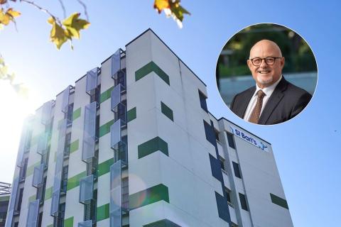 St Bart's chair Mel Ashton