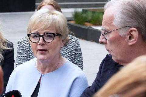 Martin Bennett (right) has represented Linda Reynolds in court. Photo: Michael O'Brien