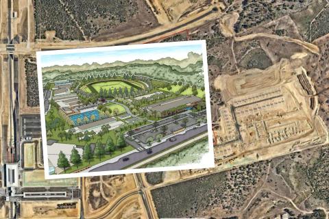 Anglischools proposed to build a private school in Yanchep. Images: via DAP documents