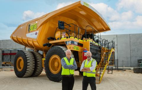 Iron Mine Contracting COO Derek Williamson and CEO Clinton Keenan. Photo: IMC