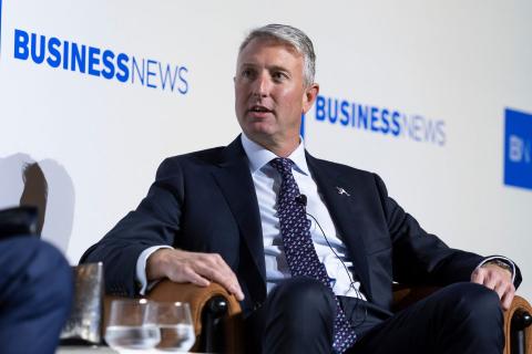 Paddy Gregg at a Business News Success and Leadership event last month. Photo: Matt Jelonek