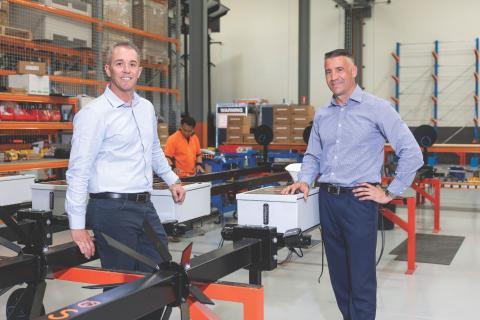 Paul McKiernan (left) and Jason Nuttman. Photo: Matt Jelonek