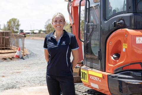 Abbot & Ives director Carissa Ives at Lulu Lane. Photo: Tom Zaunmayr