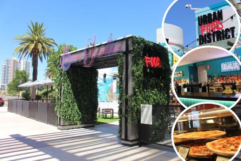 Crown Perth's new urban food district. Photo: Sam Jones.