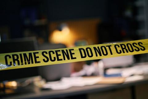 Crime scene tape