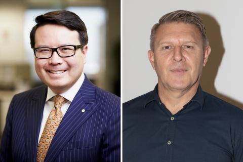Andrew Lu and Mark Clapham