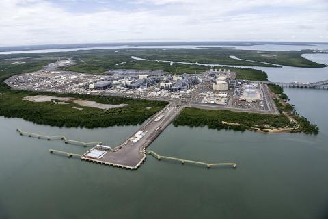 Ichthys LNG project near Darwin.