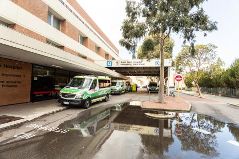 Royal Perth Hospital's emergency department is slated for an upgrade.