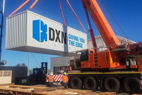 A modular DXN Edge Data Centre. Credit: DXN.