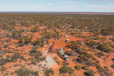 Kalgoorlie Gold Mining RC drilling at Pinjin project BNBWA