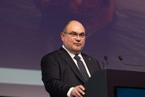 Yara Pilbara's Laurent Trost says renewables alone wont decarbonise existing industry. Photo: Tom Zaunmayr