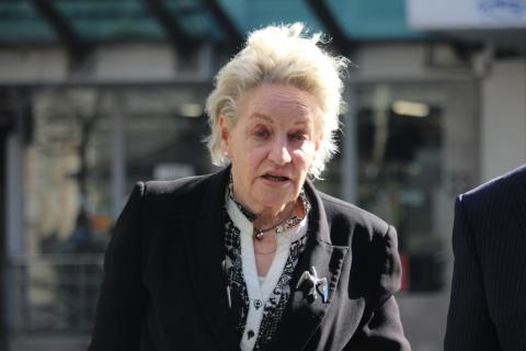 Alannah MacTiernan arriving to Supreme Court of WA.