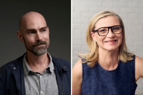 Matt Edgerton and Kate Champion