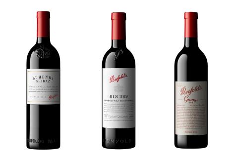 Penfolds wines